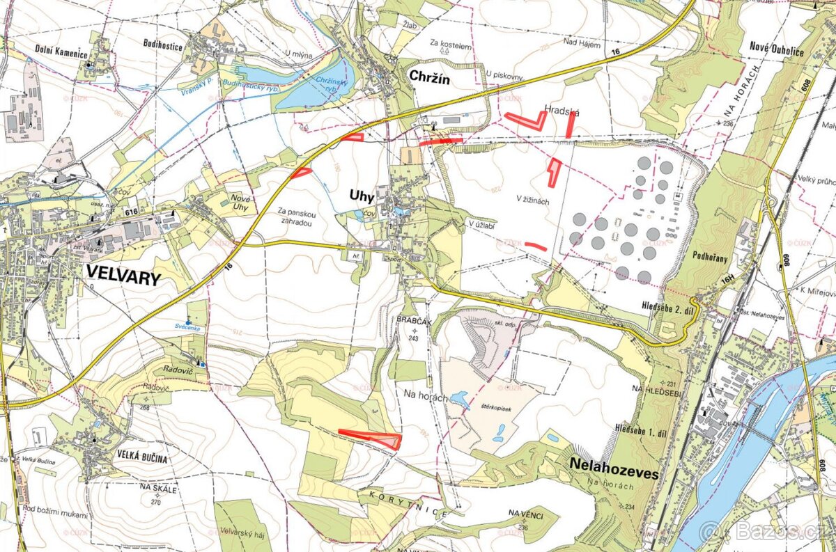 Zemědělská půda, prodej, Uhy, Kladno - 6