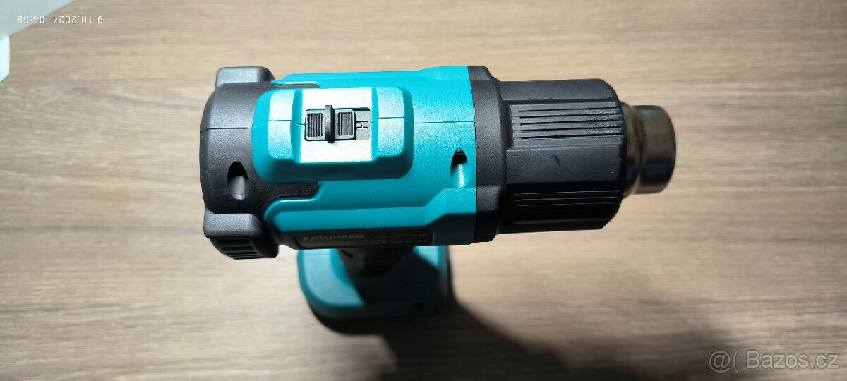 Aku horkovzdušná pistole pro Makitu 18V - sleva - skladem - 6