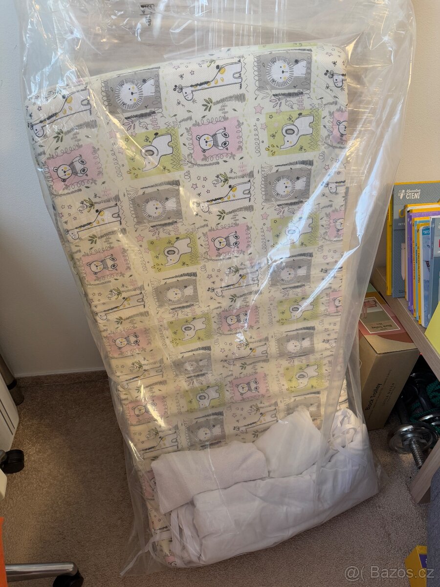 Postýlka KinderKraft LUNKY white - 6