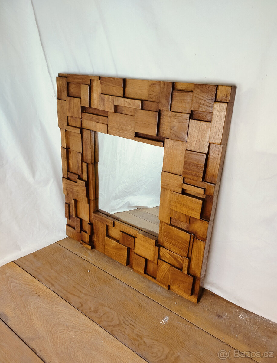 Designové zrcadlo TEAK - 6