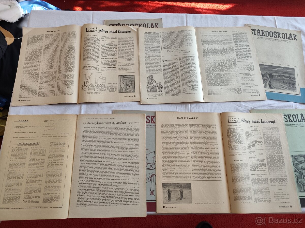 časopis Středoškolák 1946 - 6