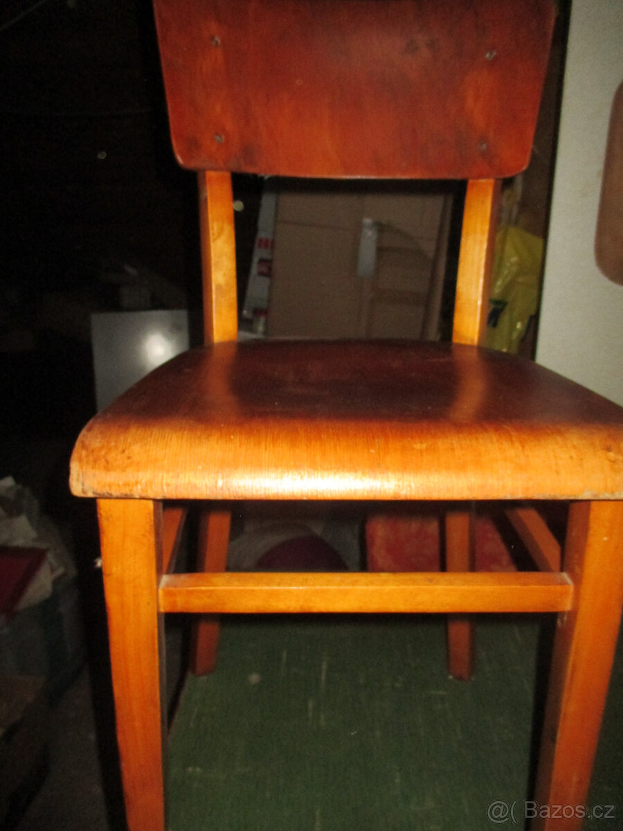 Retro stůl a židle - 6