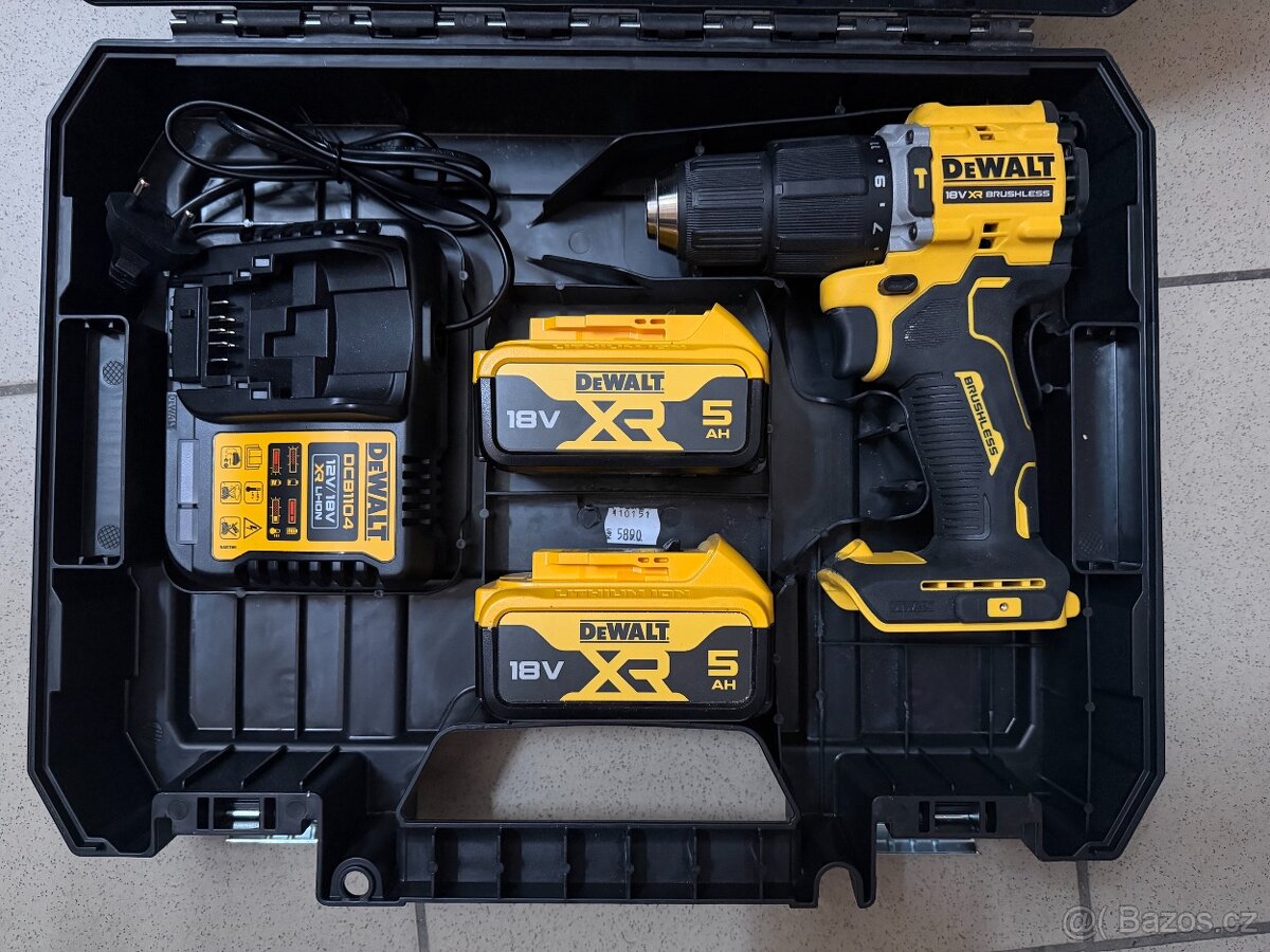 Aku příklep deWALT dcd100yp2t + 2 x 5,0 Ah - 6