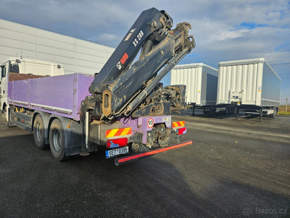 MAN TGX 26.440 6x4 valník s hydraul. rukou HIAB 288 - 6