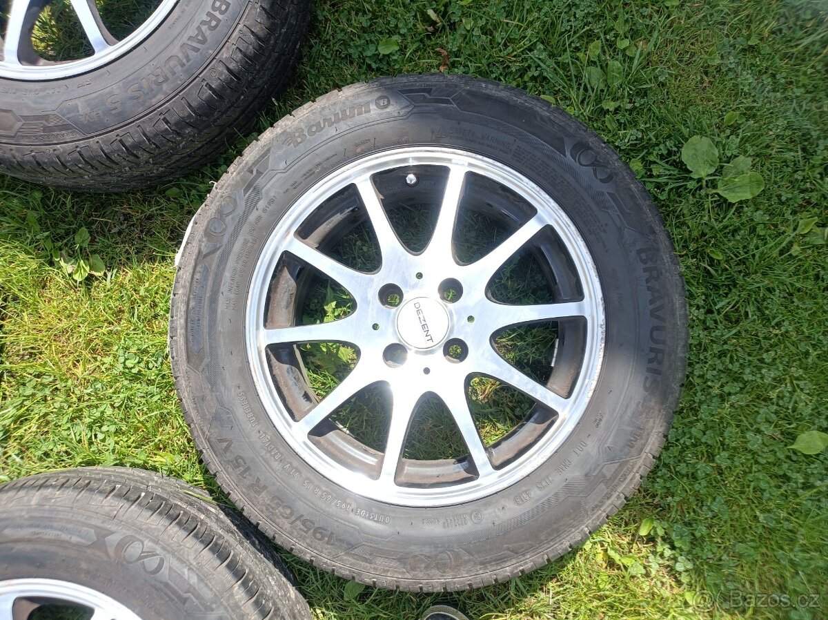Alu kola DEZENT 6.5 Jx15H2,ET 38,R 15 - 6