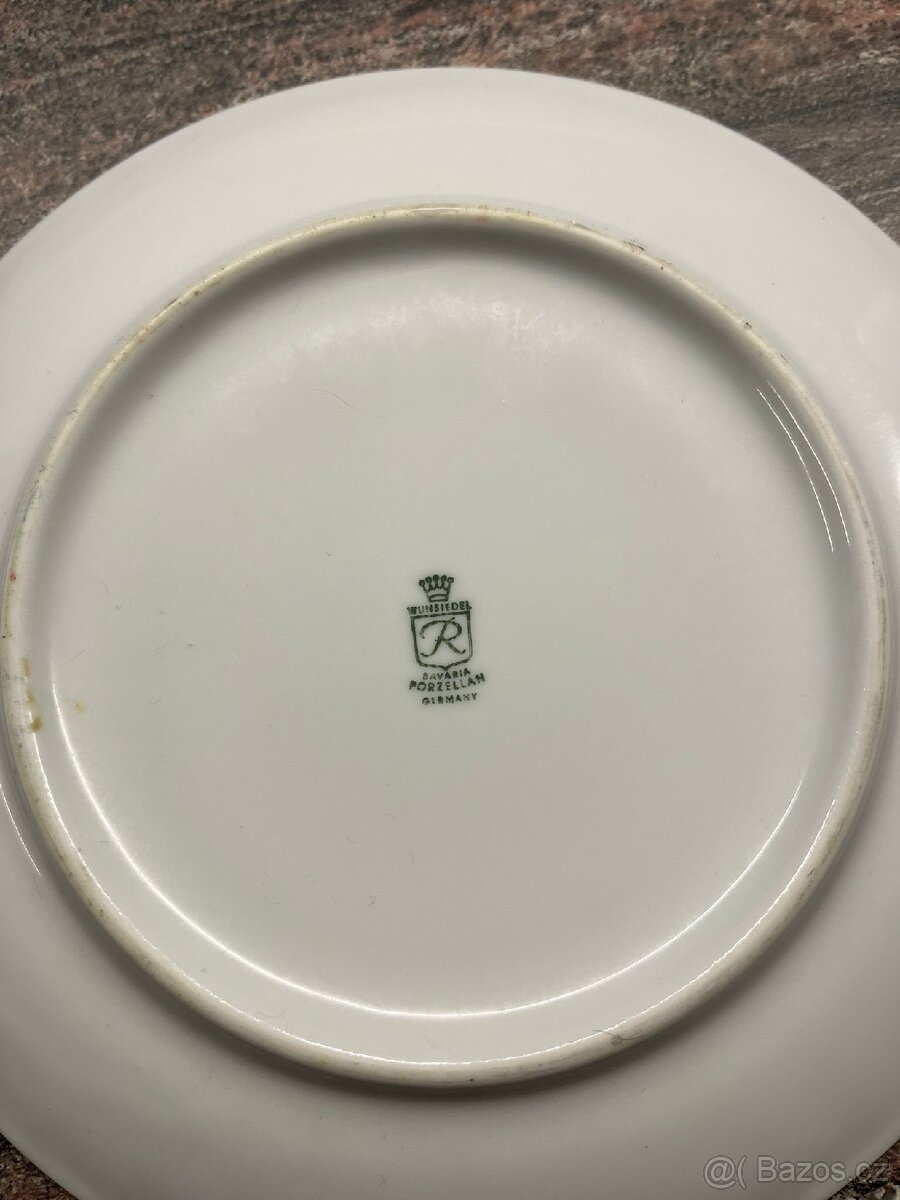 Porcelánové dezertní talíře Wunsiedel 6ks - 6