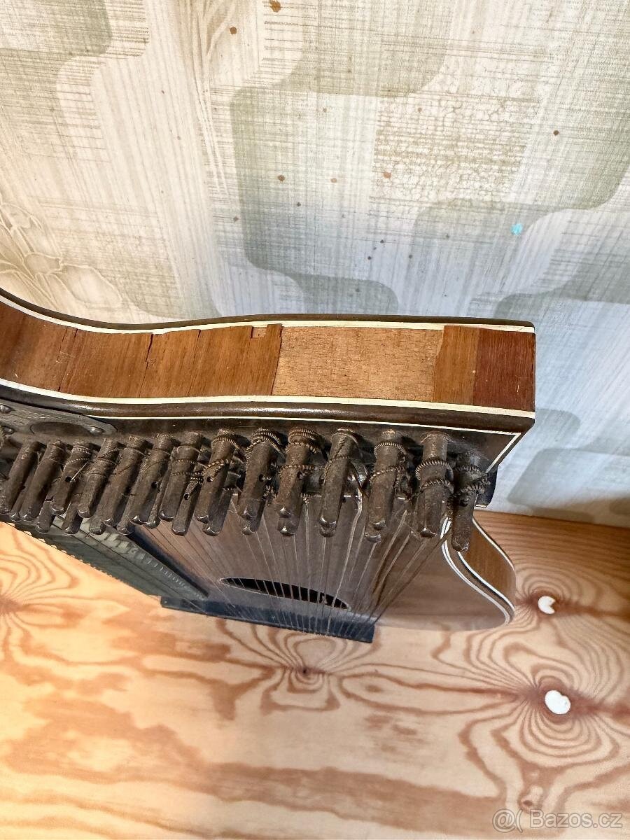 Starožitná koncertní citera - 6