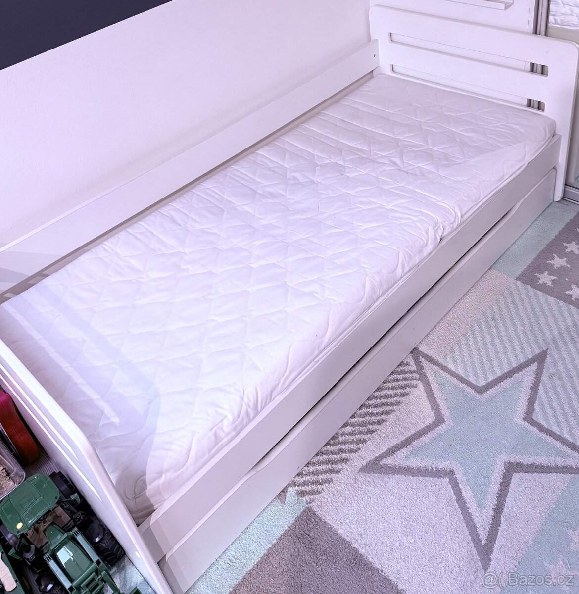 Bílá dětská postel - 6