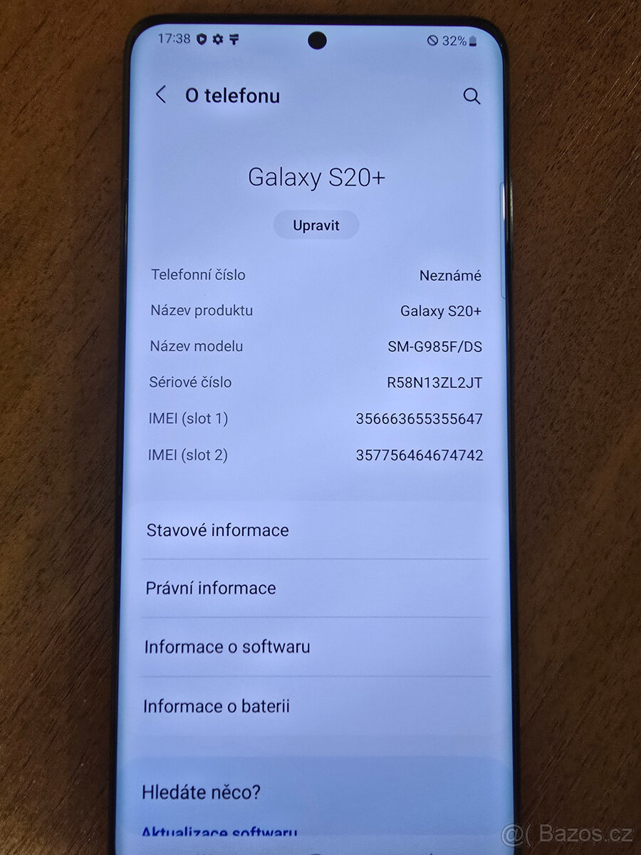 Samsung galaxy S20plus + hodinky Gear S3 frontier - 6