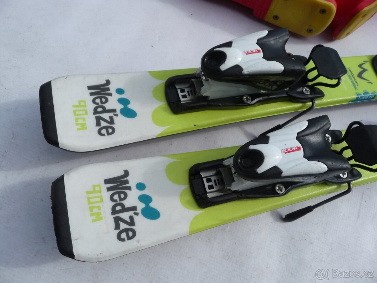 290. Detske lyže WEDZE - 90cm + boty LANGE 31 eu SET - 6