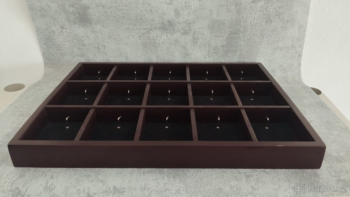 Skřínka na kapesni hodinky - box - organizer na KAPESNÍ hodi - 6