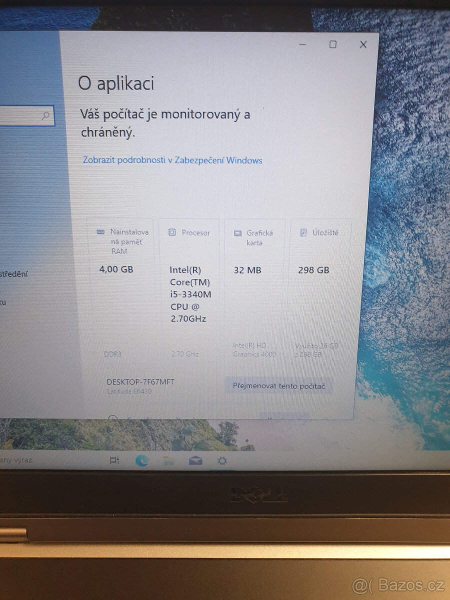 Dell Latitude E6430, 14", Core i5 , Win. 10 - 6