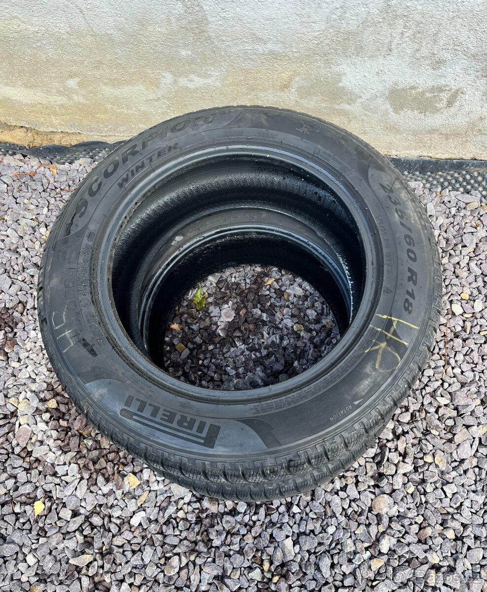 235/60 R18 Pirelli zimní 2ks - 6