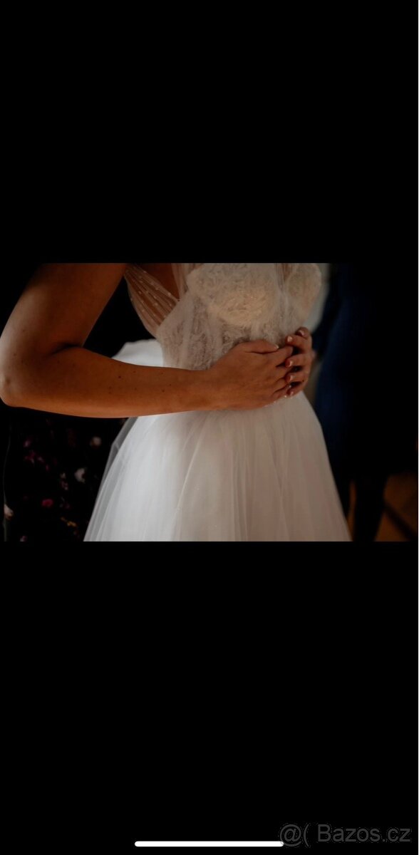 Svatební šaty se závojem - 6