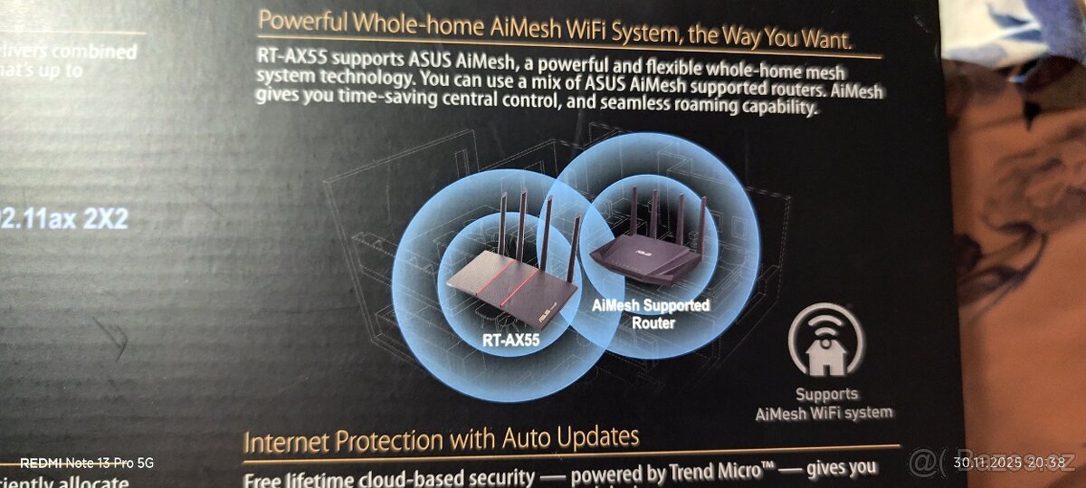 Wifi 6 router Asus RT-AX55 - 6