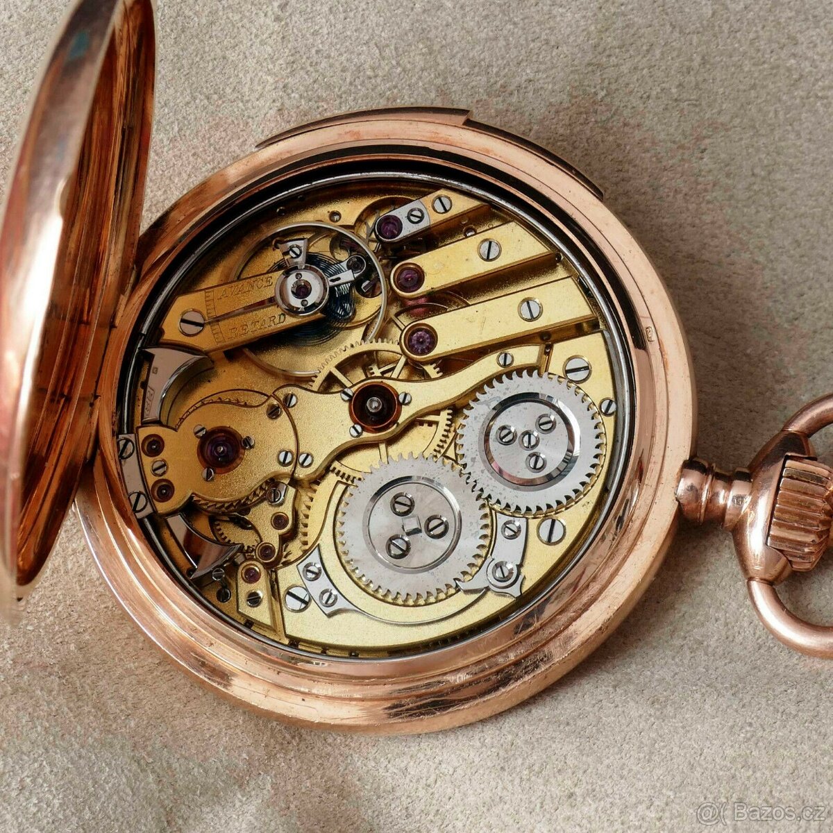 Kapesní hodinky s opakovačem, Švýcarsko, cca 1900, pouzdro z - 6