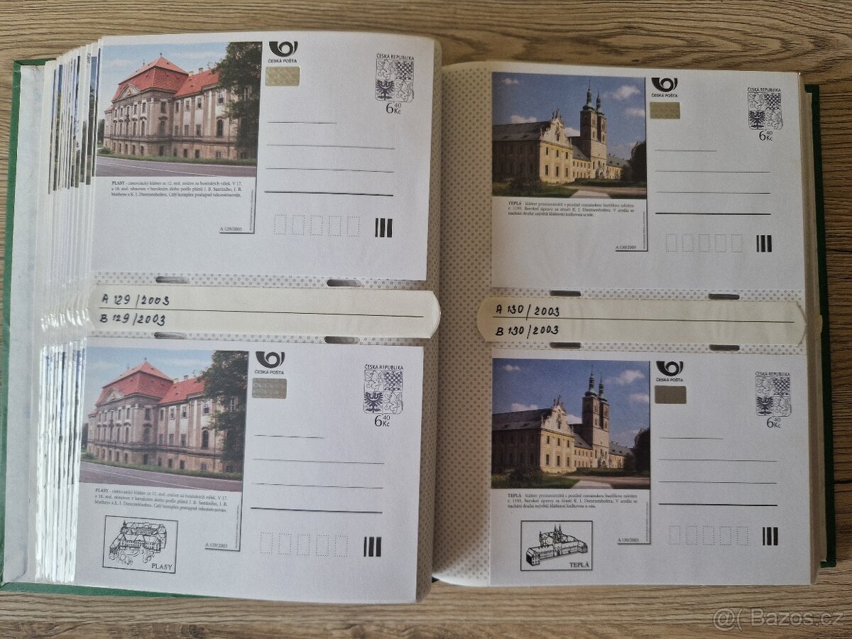 Dopisnice ČR v zásobníku. - 6