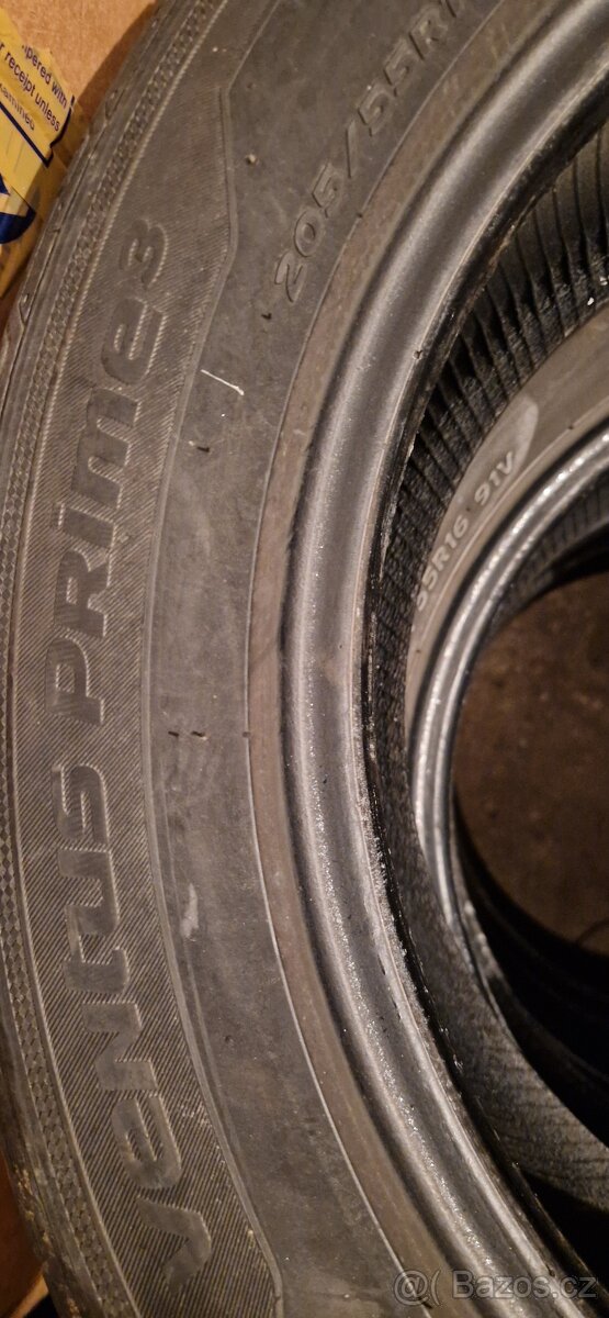 4x pneu 205/55/16 4-5mmm - 6