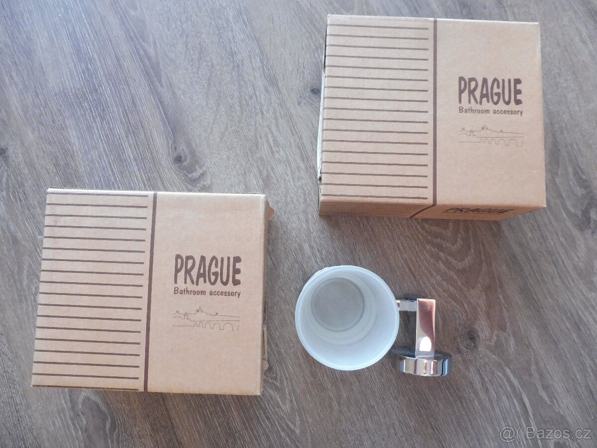 Koupelnový set držák skleničky - 6