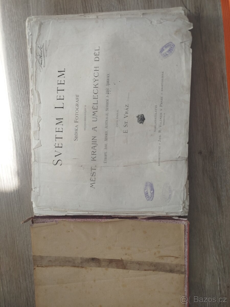 Stará kniha SVĚTEM LETEM prodám - 6