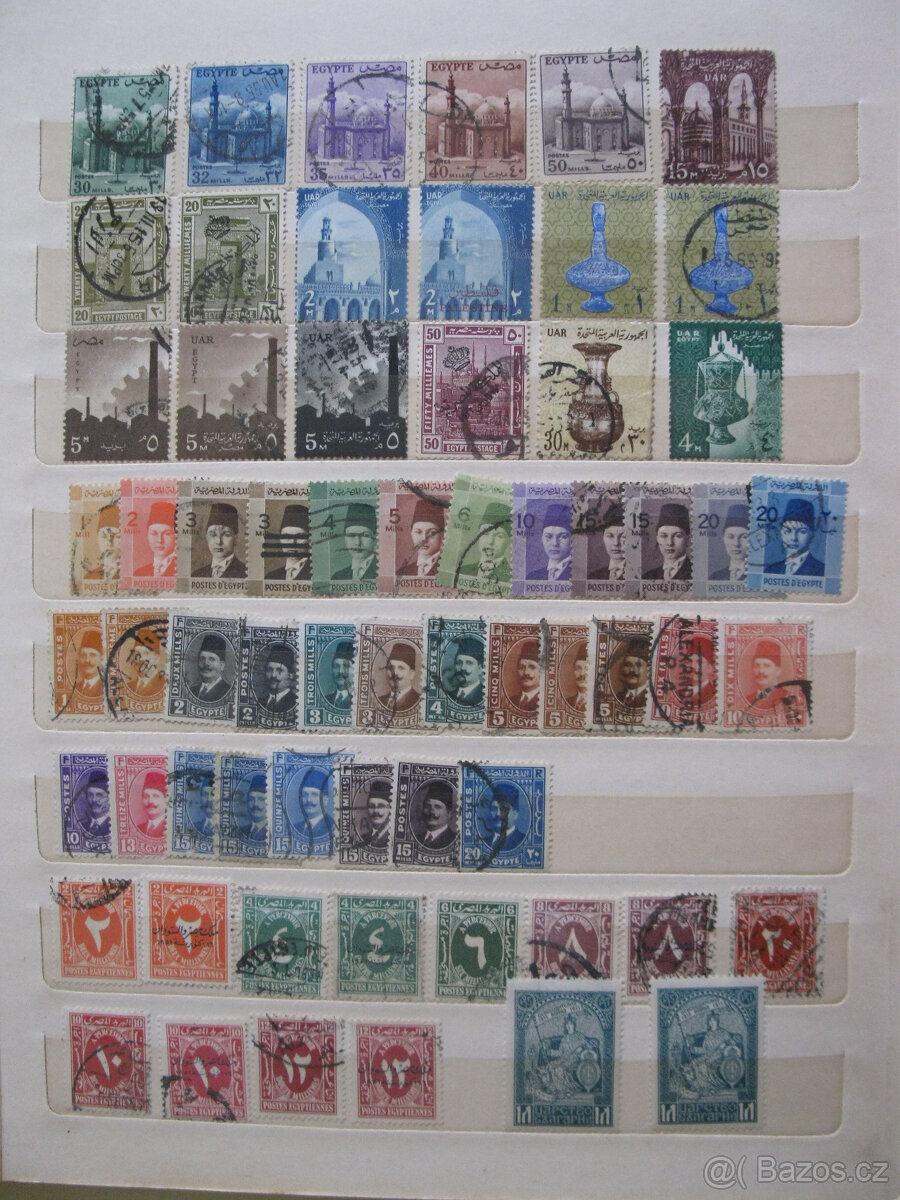 Album známky Afrika , Pérové desky s listy Slovensko . - 6