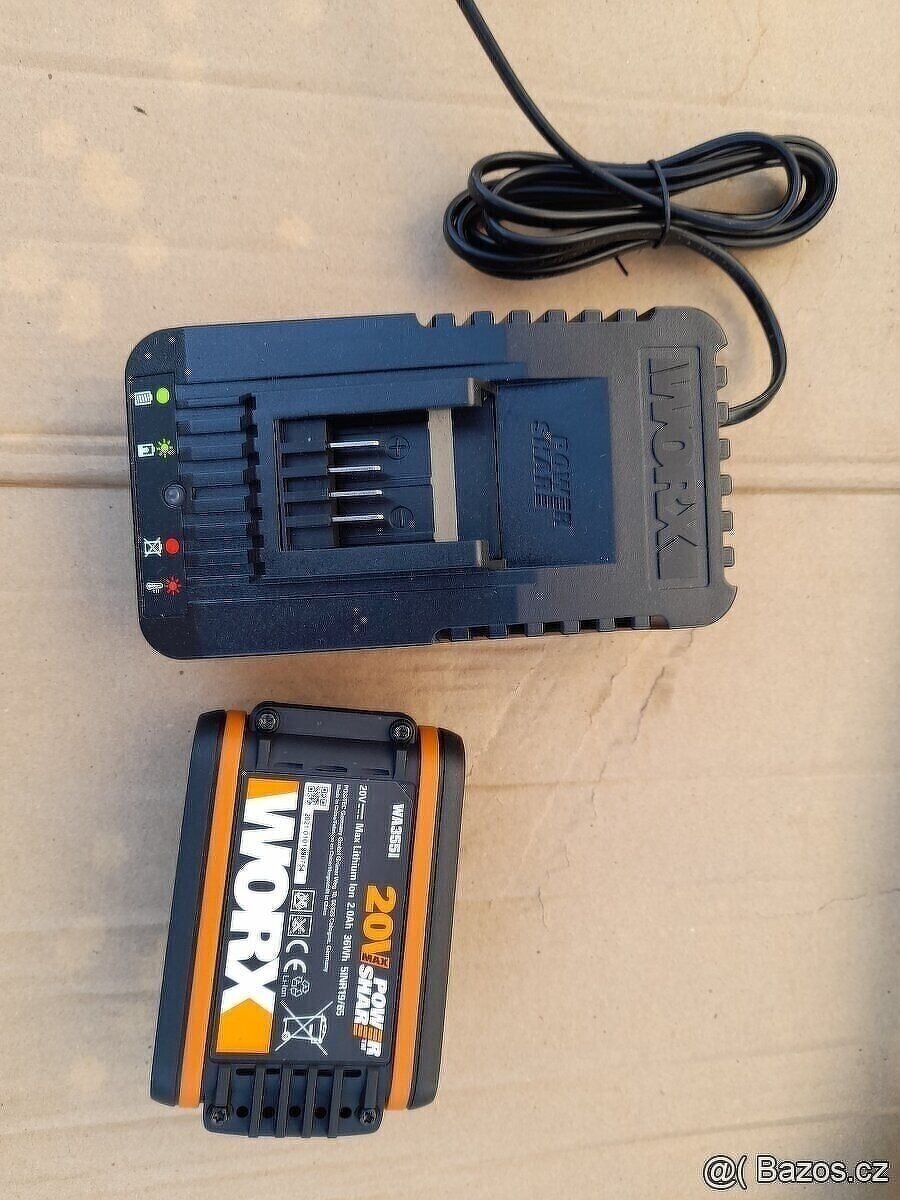 Aku vysokotlaký čistič vapka Works WG 620 E - 6