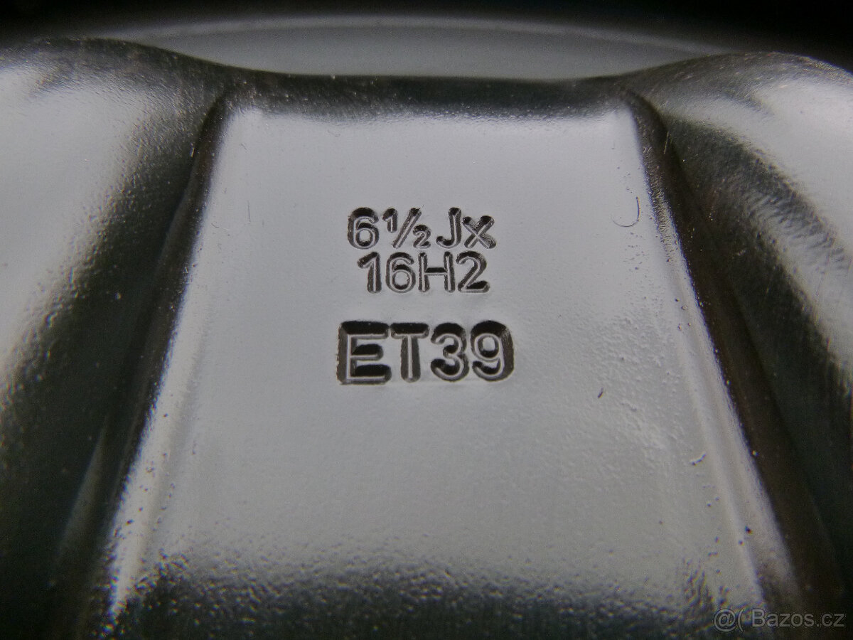 Plechové disky sada - originál Opel GM 5x110 6,5Jx16 ET39 - 6