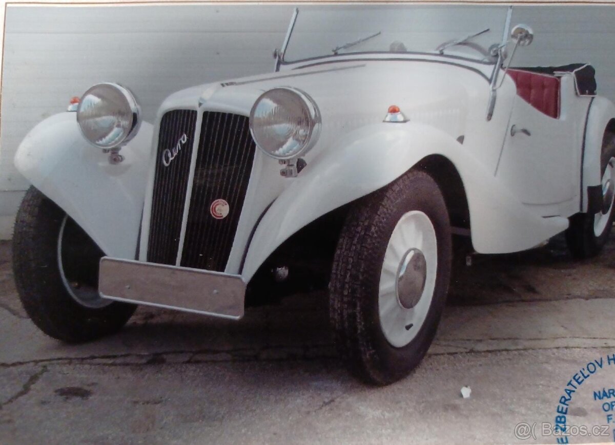 VIANOČNÁ CENA Predám Aero 30 2+1 Roadster 1934 - 6