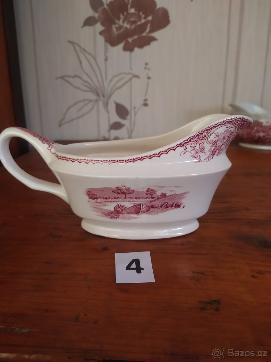 Anglický porcelán - omáčníky - 6