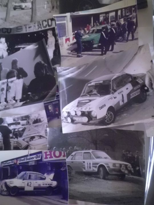 Unikátní Staré Originální FOTKY - BAYERWALD RALLYE AUSTEN - 6