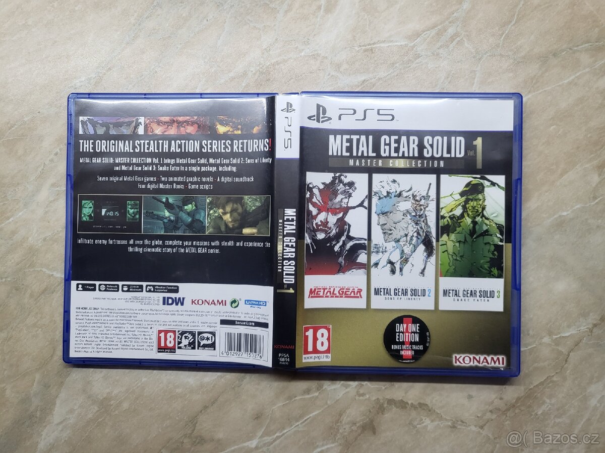 PS5 Metal Gear Solid Master Collection Volume 1 - 6