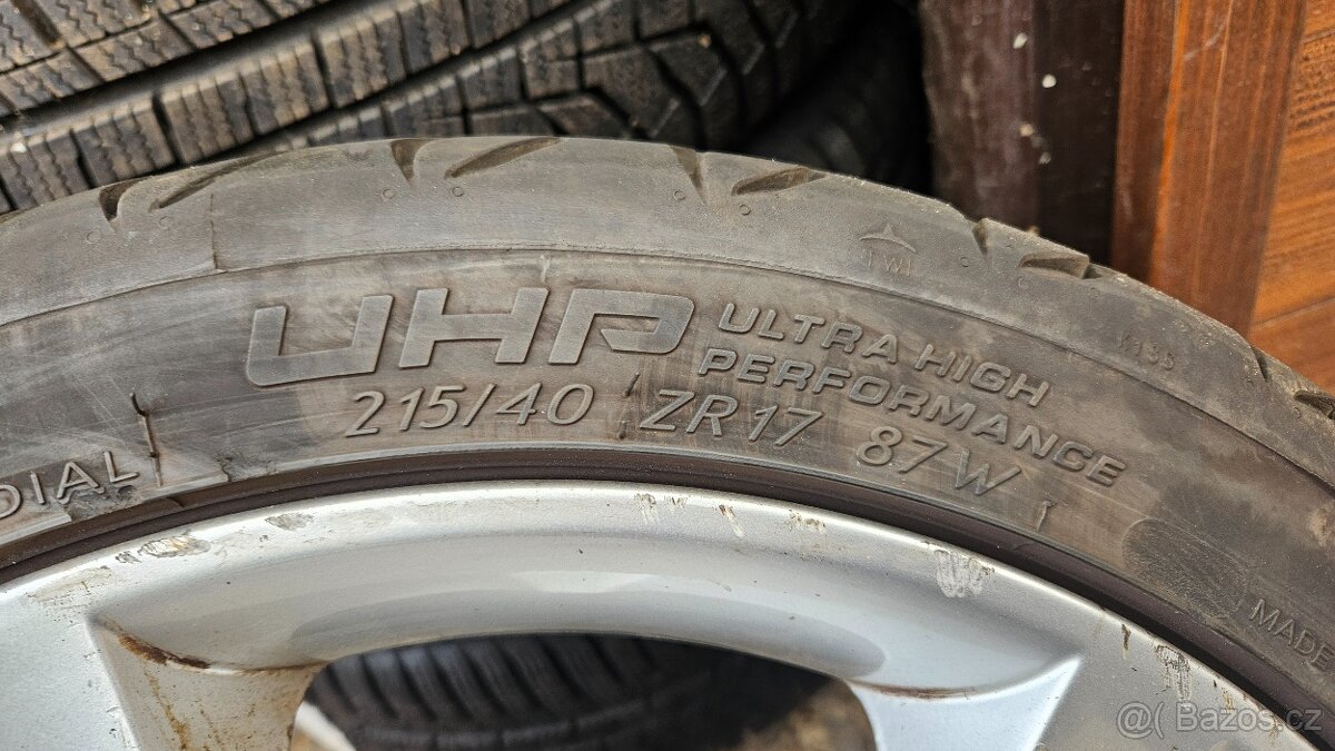 Letní Sada Alu 5x100 215/40 R17 Seat Ibiza - 6