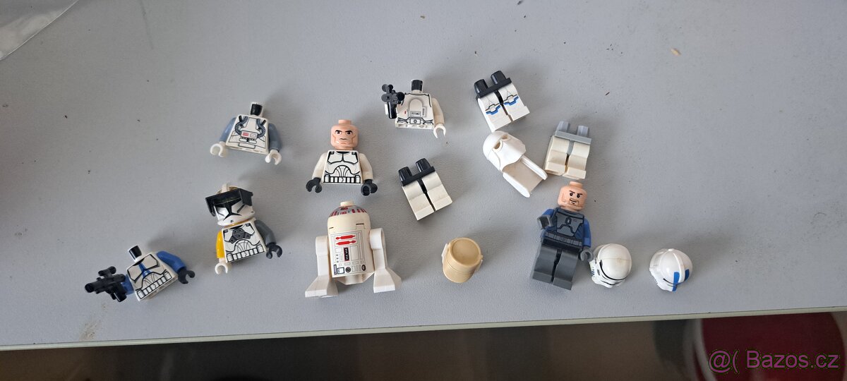 Star wars figurky - Captain Rex, kloni, hoth rebel trooper a - 6