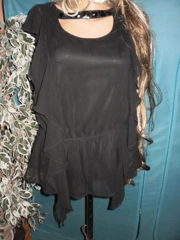 tunika#spolecenska# cerna # Orsay # volanky # halenka - 6