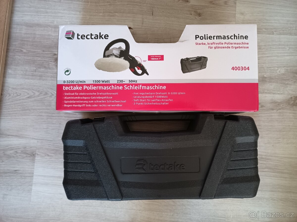 Leštička Tectake 1500W s bohatým příslušenstvím - 6