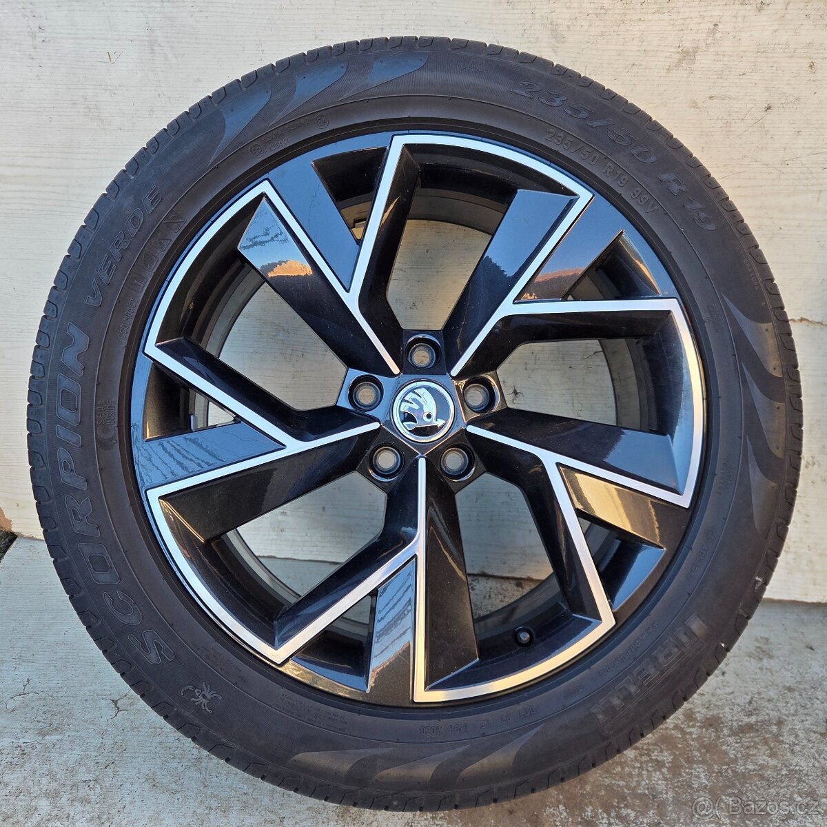Alu kola Škoda Kodiaq 19" 5x112, letní Pirelli 235/50R19 - 6