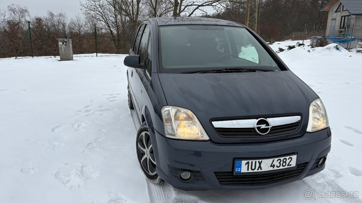Prodám Opel Meriva 1.3 cdti, serviska, po servisu, nová STK - 6