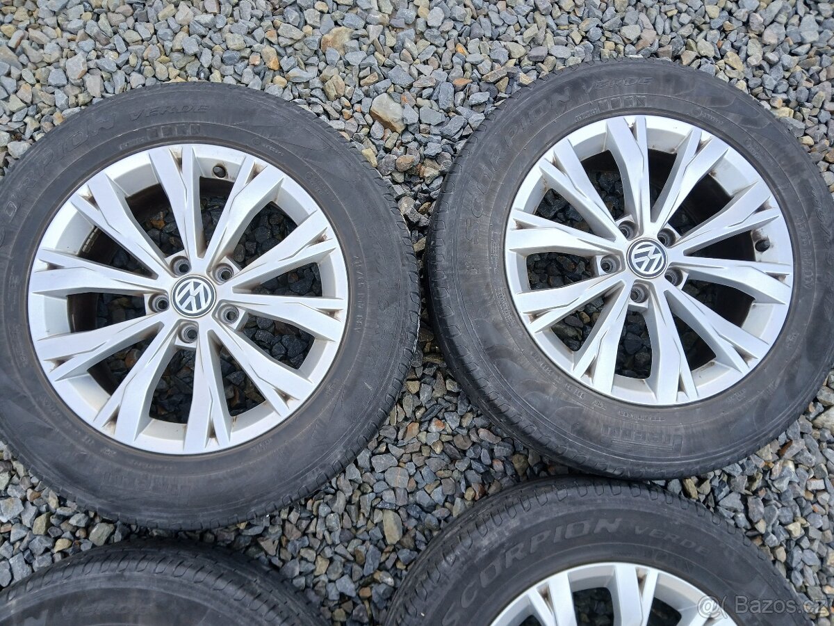 ALU kola,sada, model MONTANA,originál,215/65 R17,5x112,TOP - 6