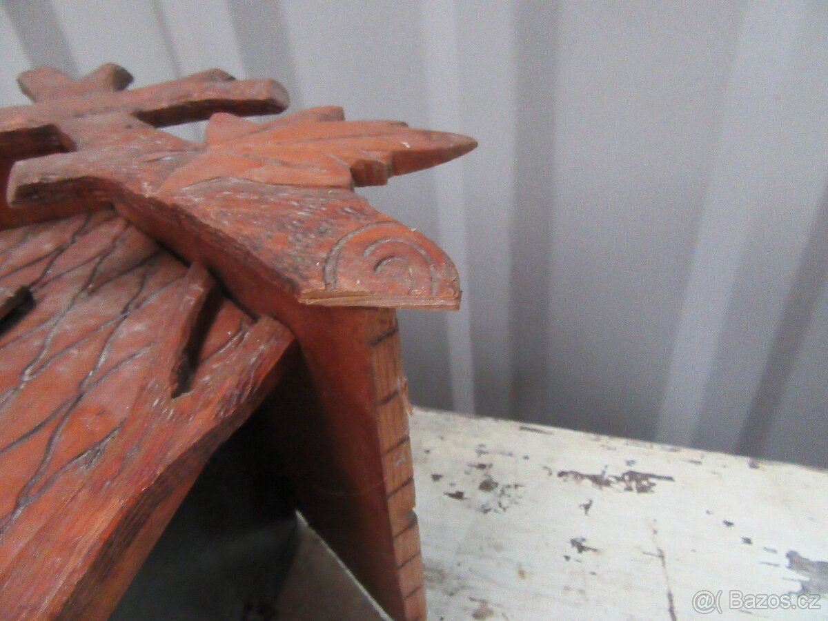 Nabízím staré dřevěné kukačky. Chybí zaváží ,kyvadlo, kousek - 6