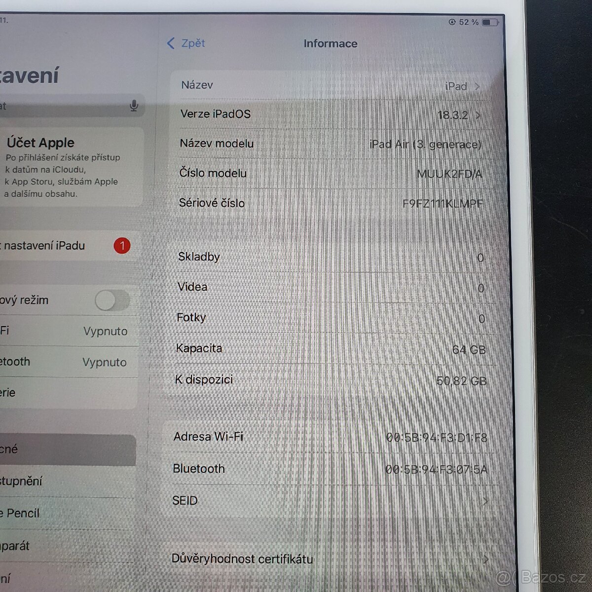 Apple iPad Air 3, top stav + App.stylus +2 pouzdra - 6