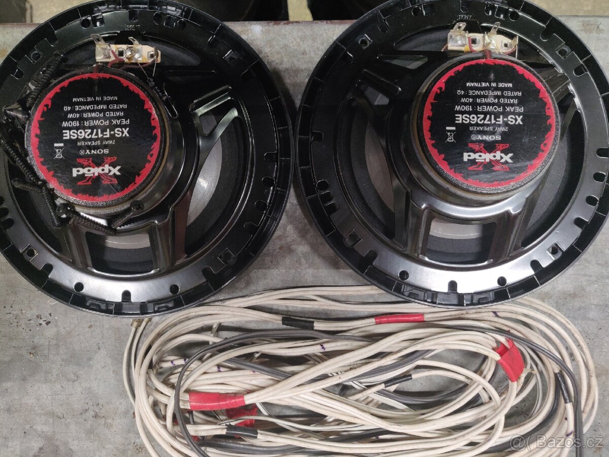 Autorádio Sencor + repro Sony Xplod - 6