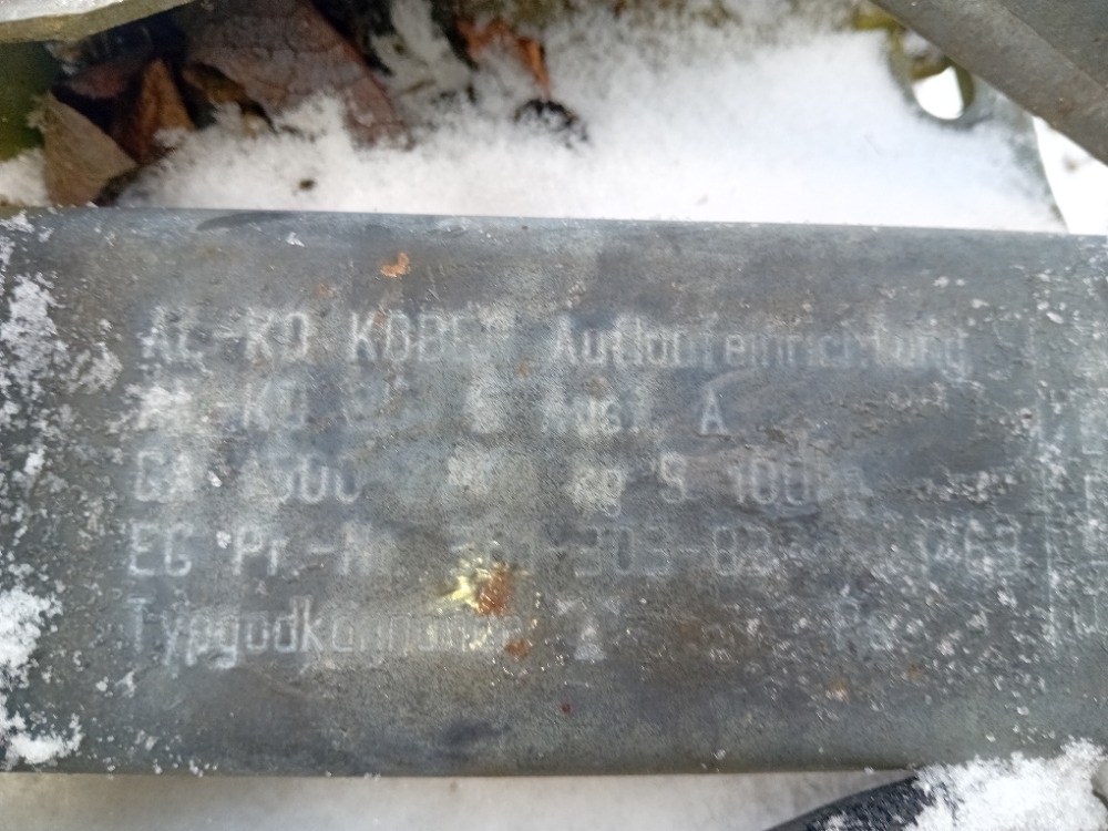 Nákladní vlek Barthau 2000 kg - 6