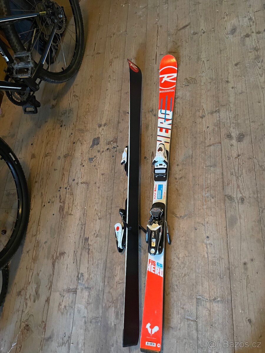 Závodní lyže rossignol 144cm - 6