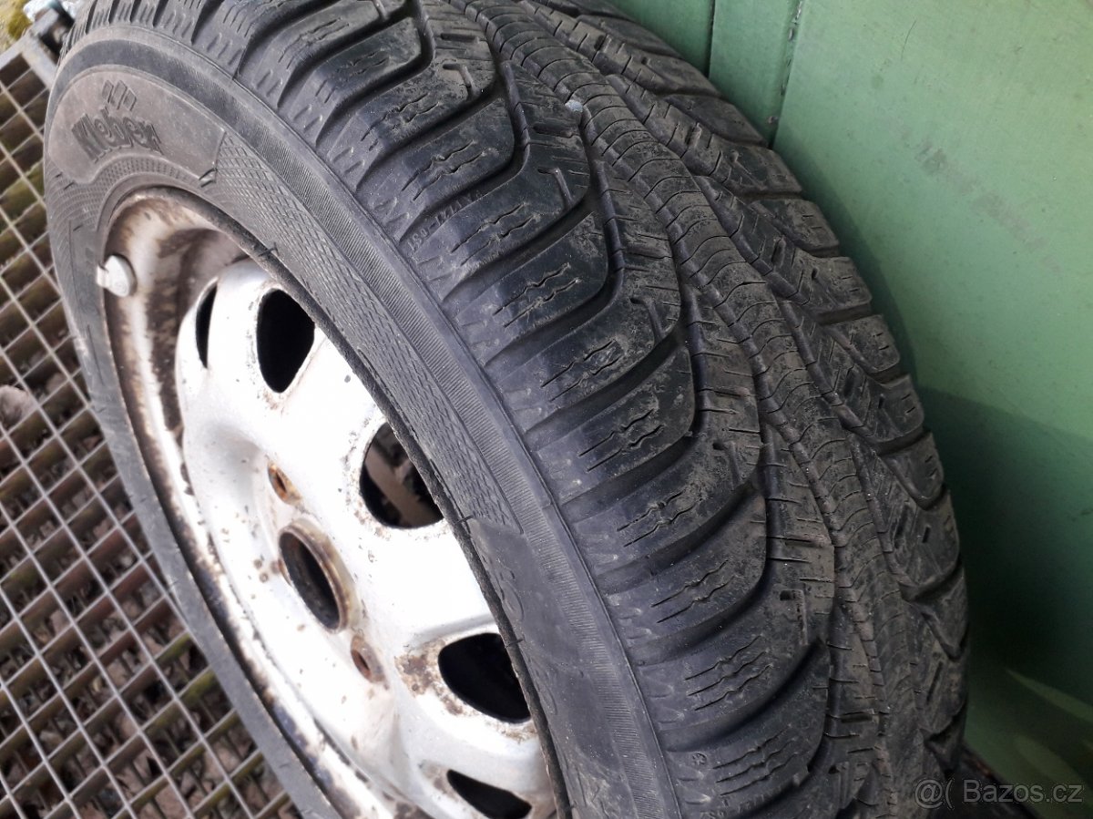 Opel Agila,Suzuki R vagon - 4 ks kompetních kol - 6