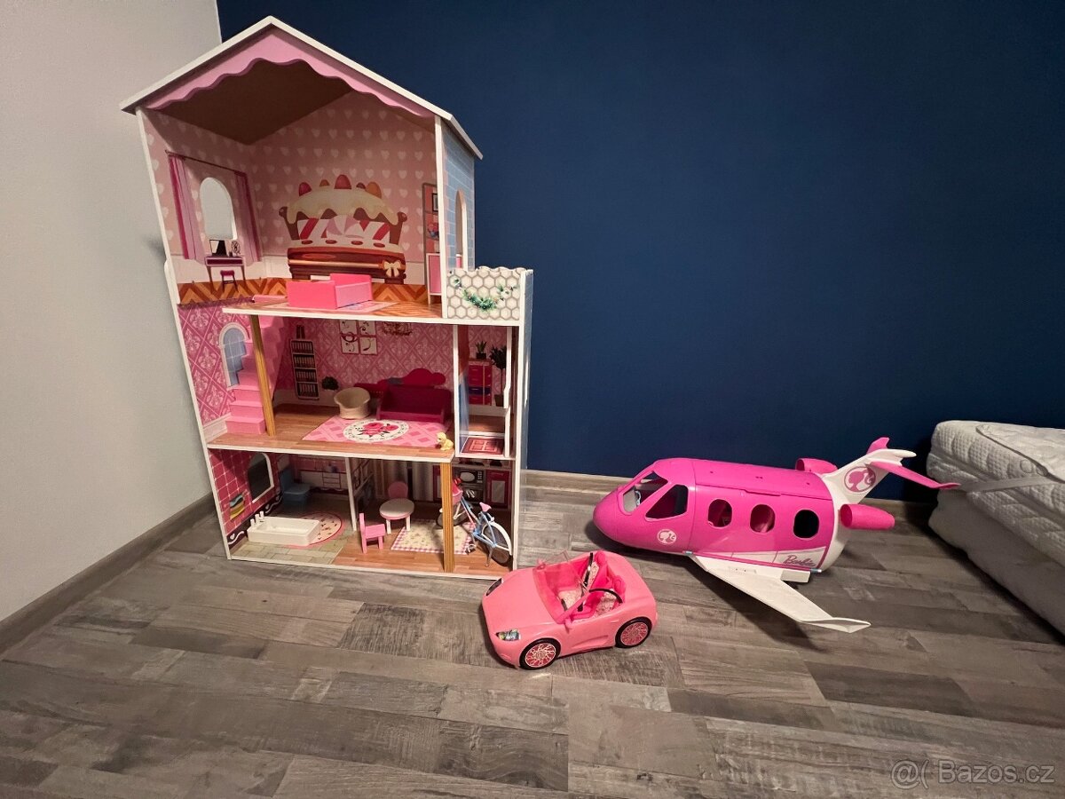 Velký dřevěný domeček pro Barbie - 6