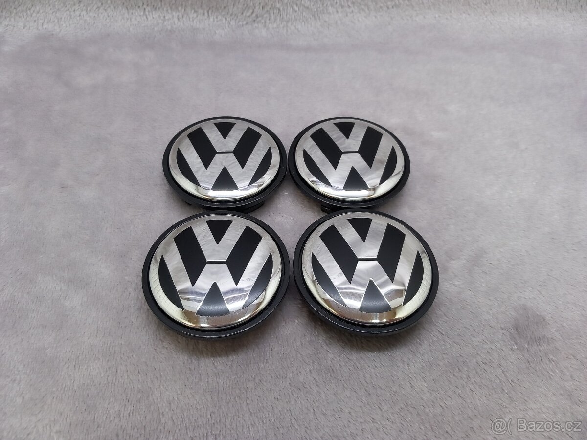 Středové krytky Vw, 65x56mm, klasik logo - 6