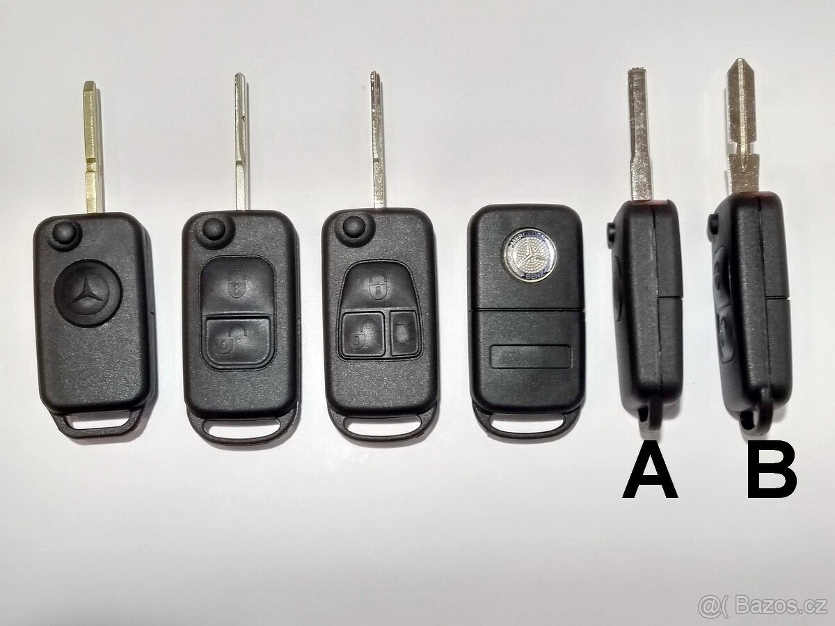 Smart_mercedes autoklíč obal klíče - 6