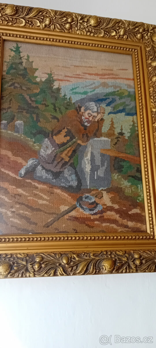 Prodám ručně vyšívaný obraz - 6