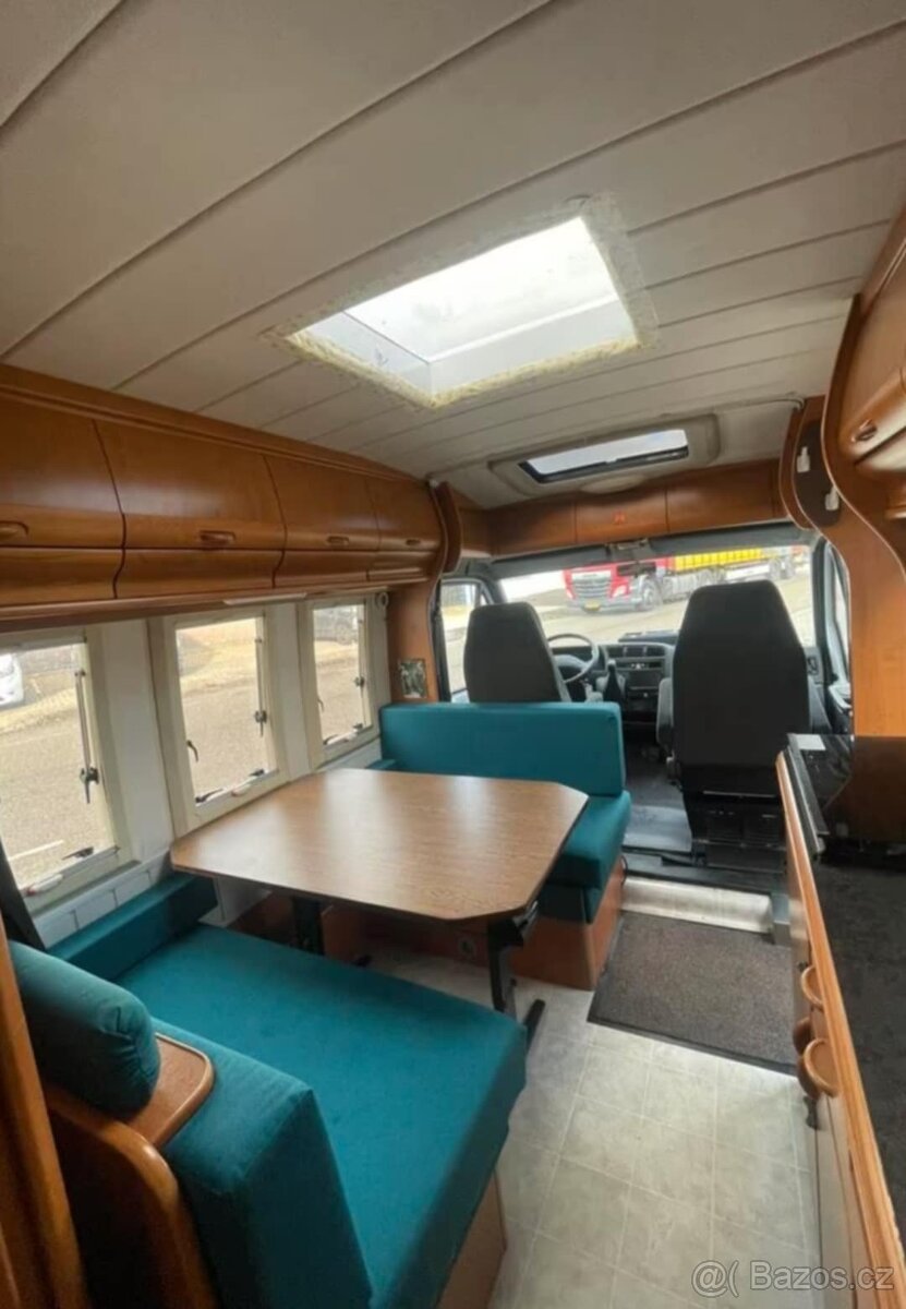 Fiat Ducato Hobby, Tažné , velká francouzská postel - 6