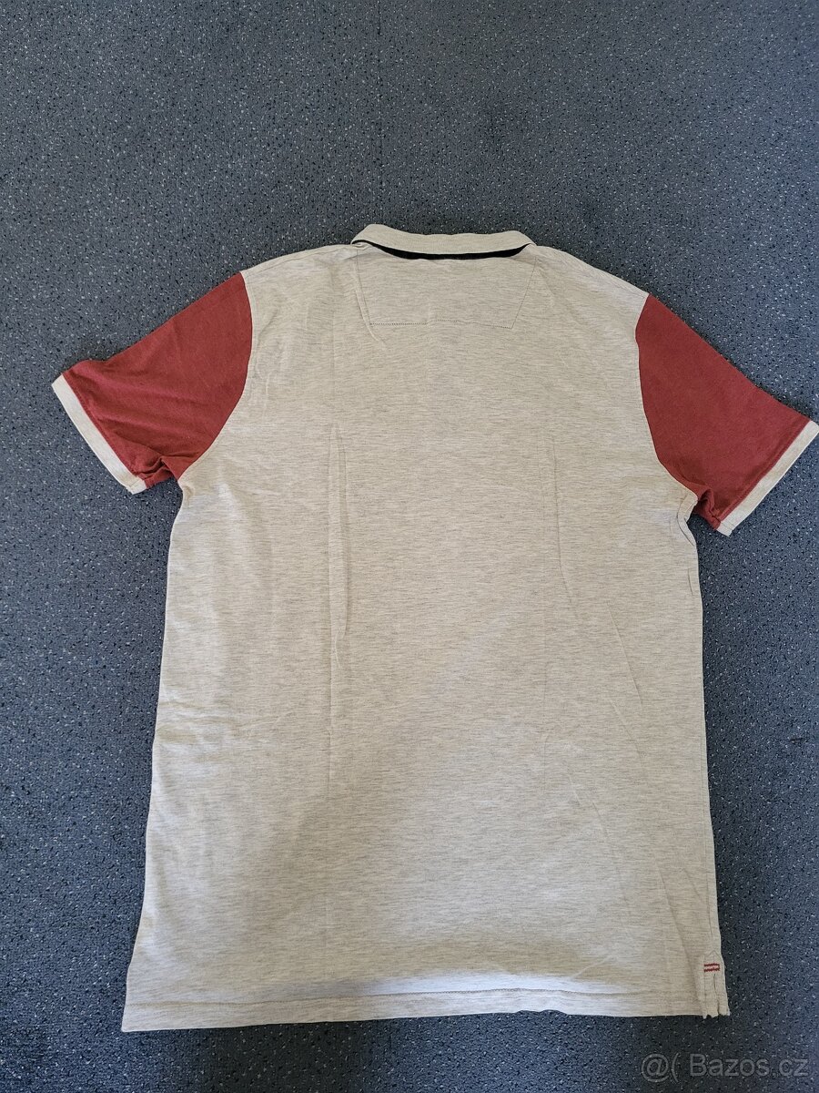 RESERVED - PÁNSKÉ TRIČKO POLO XL - 6